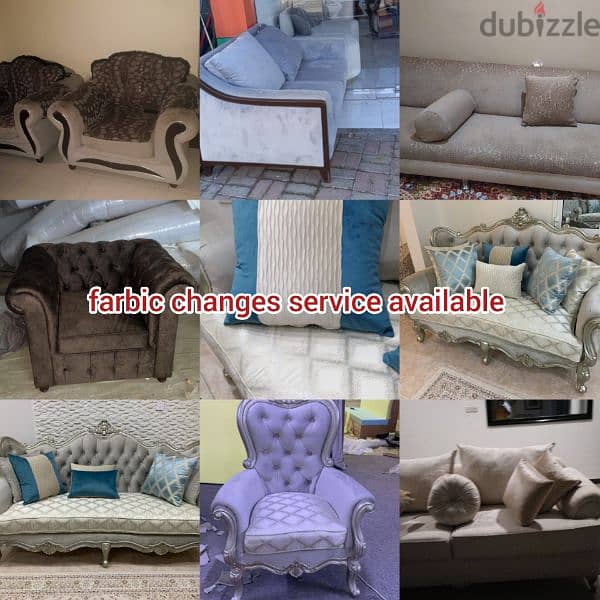 sofas fabric Change services available 2