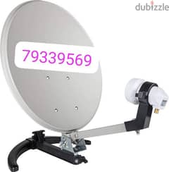 Home services all satellite nilsat Arabsat airtel dish TV pa 0