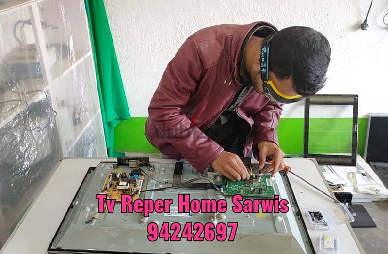I repair all Led Lcd tv at your home service 0