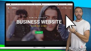 Business Website Design, Free Domain, Hosting, Emails | Only 110 R. O