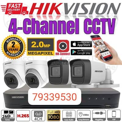 We do all type of CCTV Cameras  HD Turbo Hikvision Camera