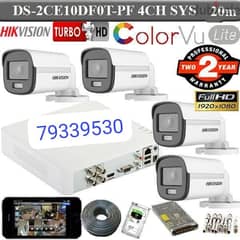 We do all type of CCTV Cameras 
HD Turbo Hikvision Camera