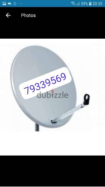 all satellites nileset Arabset dishtv Airtel installati