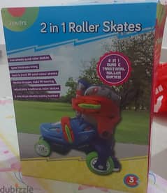 2 in 1 roller skates