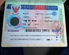 Thailand Visit Visa