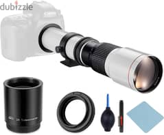 Jintu 500mm f7.0-f-32 super telephoto lens manual focus for nikoncanon 0