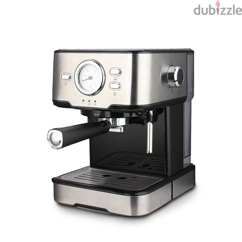 Lepresso dual cup barista espresso + milk frothing lp-15cmbk (BoxPack) 0