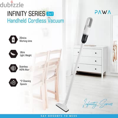 Pawa infinity Series 2in1 Handheld Vacuum Cleaner lSVC123D  (BoxPack)