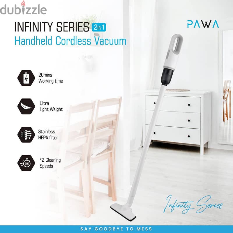 Pawa infinity Series 2in1 Handheld Vacuum Cleaner lSVC123D  (BoxPack) 0