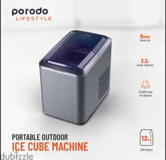 Porodo Lifestyle portable Ice Cube Maker Machine PD-LSICMV2 (Box-Pack) 0