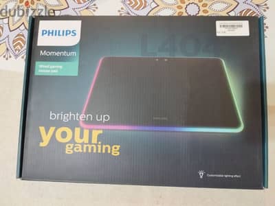 Philips gaming mousepad with rgb