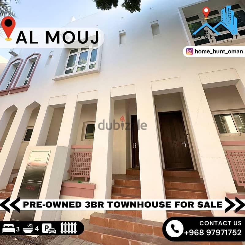 AL MOUJ | PRE-OWNED 3BR TOWNHOUSE FOR SALE 0
