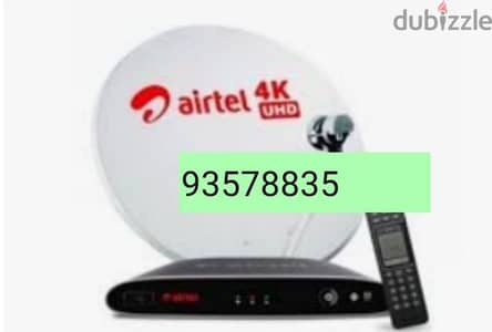 Home service Nileset Arabset Airtel DishTv osn fixing a All