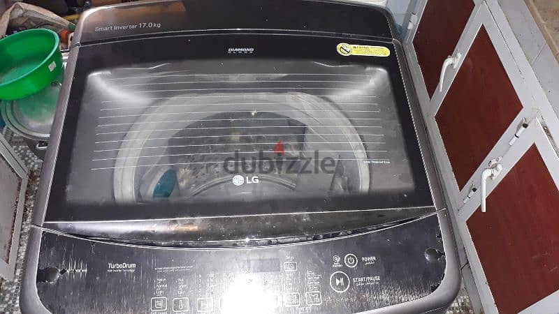 full automatic washing machine inverter motor original condition 17 kg 1