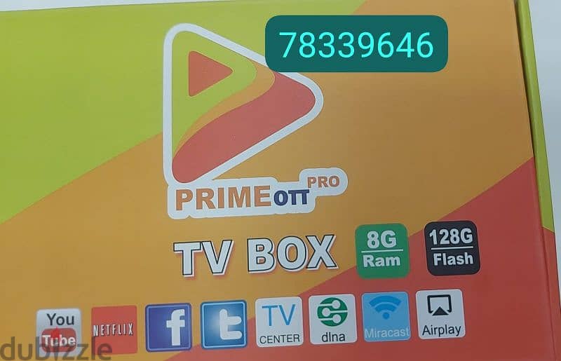 Android Wifi TV box with 1 Year Subscription. 
All Countries Channels 0