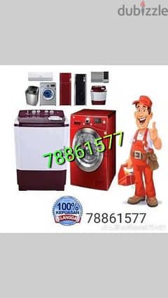 electronic all types of work AC washing machine fridge service