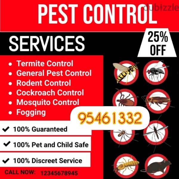 Pest control services all over Muscat 0