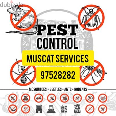 Pest control services all over Muscat