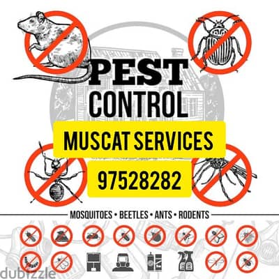 Pest treatment services all over Muscat