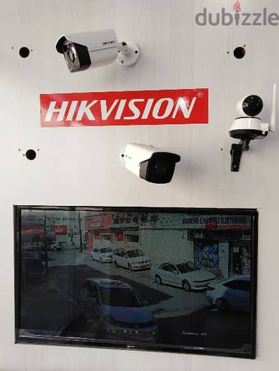 CCTV camera security system wifi router install