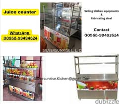 manufacturing ss juice counter