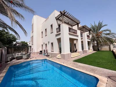 5 BR Freehold Golf Course View Villa For Sale – Muscat Hills