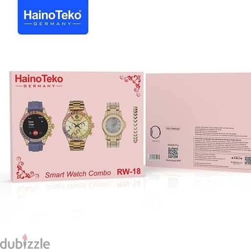 Haino Teko Smart Watch Combo RW-18 (BoxPacked) 1
