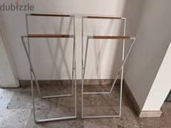 2 towels stand metal NEW