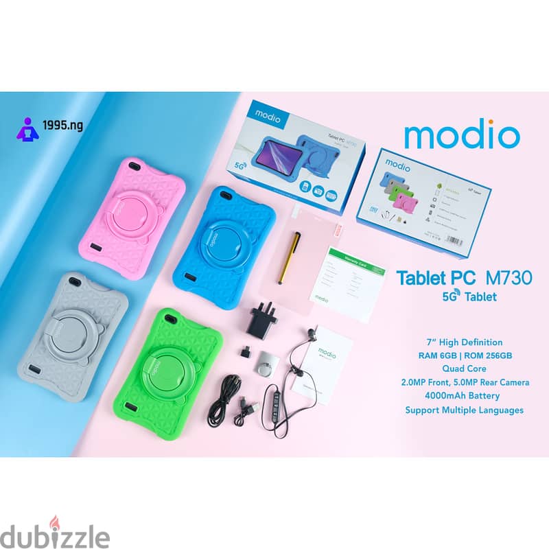 Modio M730 Android Tablet PC 5G (BoxPack) 1