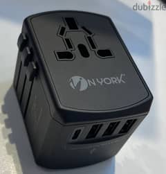 NYORK Universal Power Adapter 4X USB - PD (BoxPack)