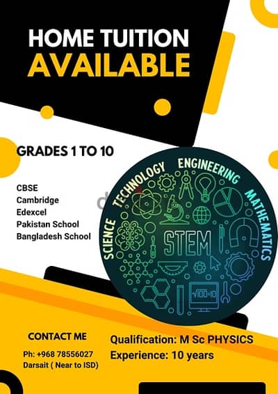 Science & Mathematics Tuition