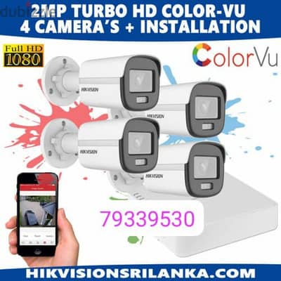 We do all type of CCTV Cameras  HD Turbo Hikvision