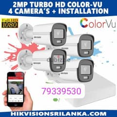 We do all type of CCTV Cameras 
HD Turbo Hikvisi