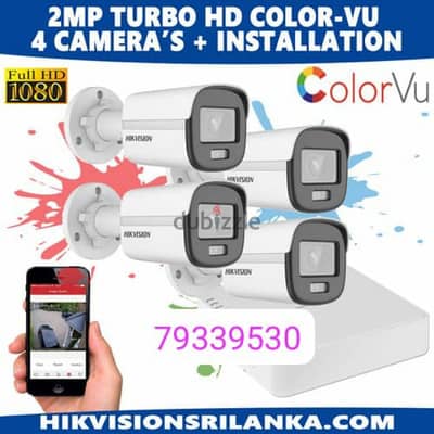 We do all type of CCTV Cameras  HD Turbo Hikvisi