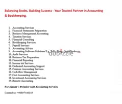 ACCOUNTING SERVICES VAT AND INCOME TAX FILING 0