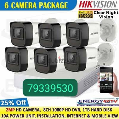 We do all type of CCTV Cameras  HD Turbo Hikvision Came