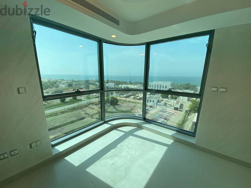 3 + 1 BR Amazing Sea View Apartment in Ghubrah 7