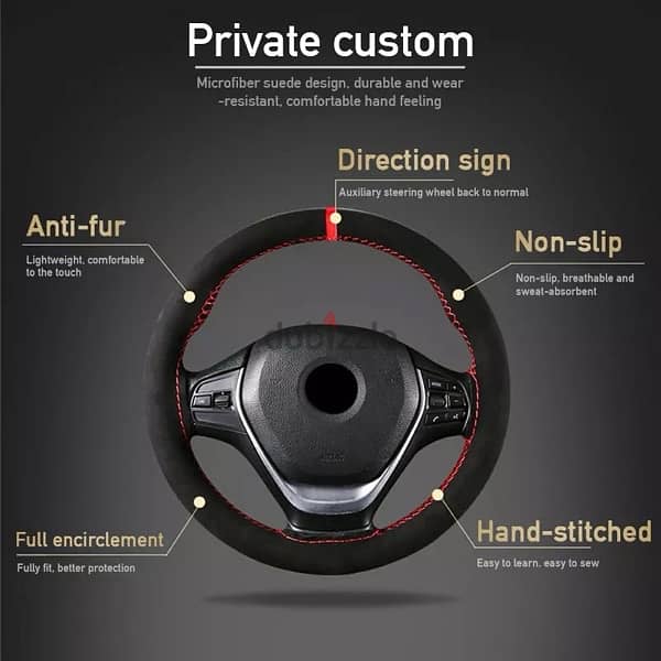 Steering cover with good and excellent quality universal size 2