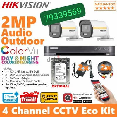 We do all type of CCTV Cameras  HD Turbo Hikvision Ca