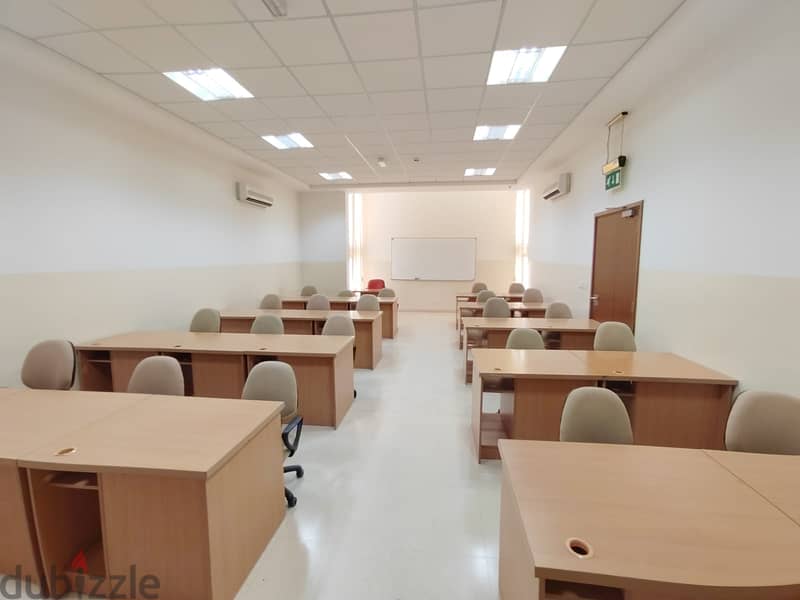 FURNISHED INSTITUTE FULL FLOOR SPACE AVAILABLE FOR RENT IN GHALA 1