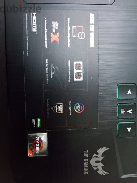 Asus TUF Gaming Laptop – Ryzen 7 2