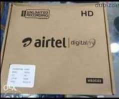 New hd Airtel box : six month subscription Malayalam Tamil Telugu k 0