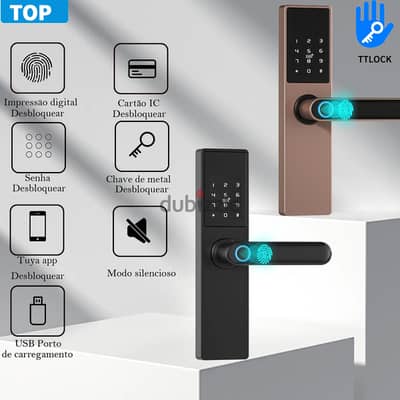 Smart Lock Secure Access Solution قفل ذكي - حلاً آمنًا للوصول الذكي