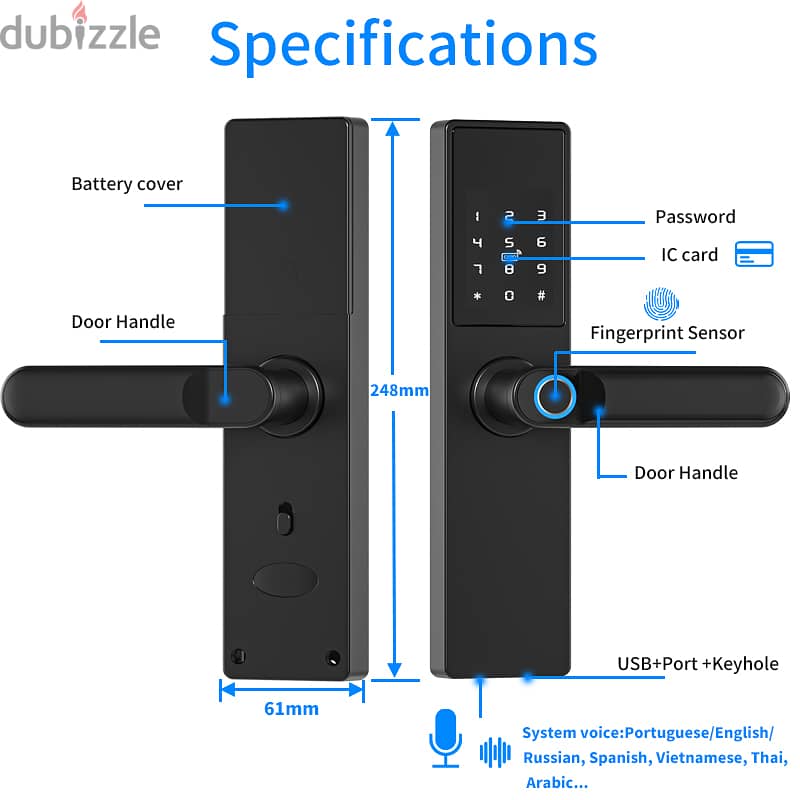 Smart Lock Secure Access Solution قفل ذكي - حلاً آمنًا للوصول الذكي 2