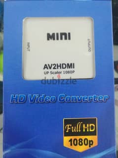 RCA to HDMI out mini convertor