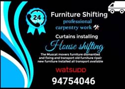 muscat house shifting transport