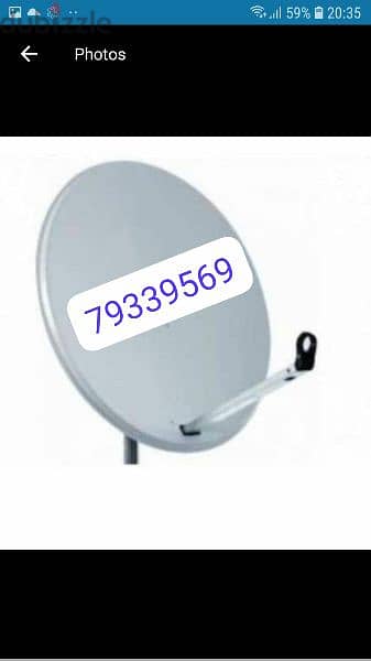 All dish antenna fixing AirTel DishTv NileSet