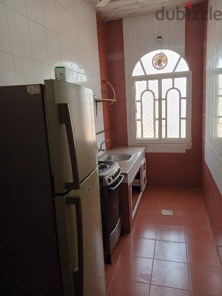 Flat one room with hall and kitchen and toilet in Alzaweyah 1