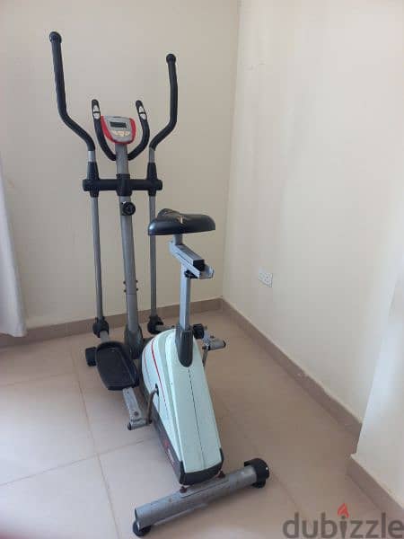 exercise cycle. need small repair 2