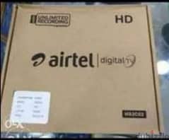 Airtel HD digital Receiver 6MONTHS south pakeg free 0